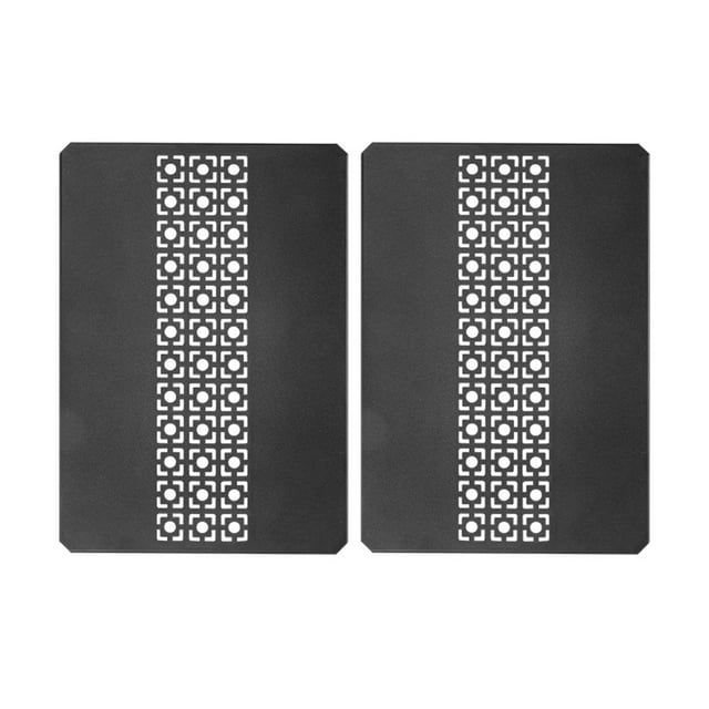 koolsoo Iron Grilling Table Top Board Easy to Install Versatile Use Camping Table Plate G