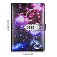 thumbnail image 3 of Milue Diary with Lock, Journal with Combination Lock Digital Password Notebook, 3 of 21