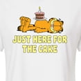 thumbnail image 3 of Garfield - Just Here For Cake - Juniors Cropped Cotton Blend T-Shirt, 3 of 5