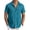 Lake Blue, variant on COOFANDY Men's Casual Button Down Shirts Short Sleeve Textured Summer Beach Shirts