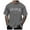 Grey, variant on Men Summer Tops Long Sleeve under Scrub Tee Pocket Shirt Us Apparel Tech Long Sleeve Pack Mens T Shirt Guard Active Wear Short Warm Shirts Men Blouses Summer Short Nice Casual Shirts White 2XL