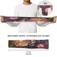 thumbnail image 6 of ALAZA Mushroom on Magic Tree UV Sun Protection Arm Sleeves UPF 50+ Compression Cooling Sleeve 1 Pair, 6 of 7