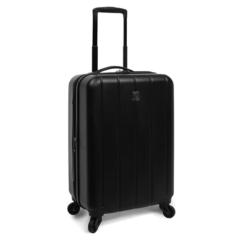 Protege Pearson 20 Hard Side Carry On Luggage, Black Matte (Walmart  Exclusive) 