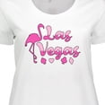 thumbnail image 4 of Inktastic Las Vegas Flamingo Silhouette in Pink Women's Plus Size T-Shirt, 4 of 5