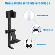 Game Controller & Headphone Stand Wall Mount Holder for Xbox ONE, Series X, PS5, PS4, PS3, Switch,Gamepad Controller Wall Mount with Screws
