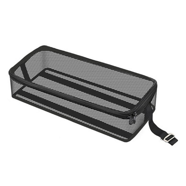 Bolsa para utensilios de cocina, bolsa portátil para almacenar utensilios de cocina de camping, organizador de malla, contenedor ligero con diseño de