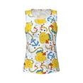 thumbnail image 5 of Goofa Ducks and Anchors Printed Womens Workout Tops for Women Sleeveless Yoga Shirts Athletic Running Tank Tops Sleeveless Gym Clothes Workout Apparel-X-Large, 5 of 9