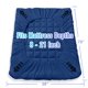thumbnail image 5 of Funda de colchón MATBEBY Bedding acolchada, doble, azul marino, 5 of 6