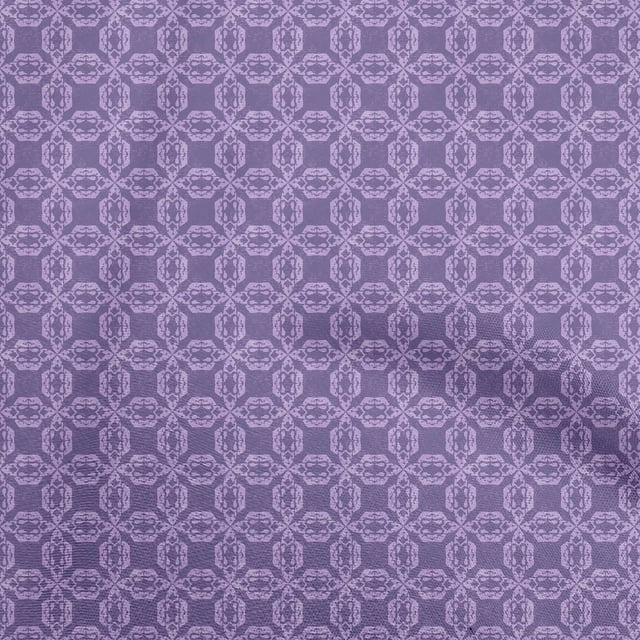 oneOone Rayon Violet Fabric Asian Ikat Sewing Craft Projects Fabric Prints By Yard 56 Inch Wide