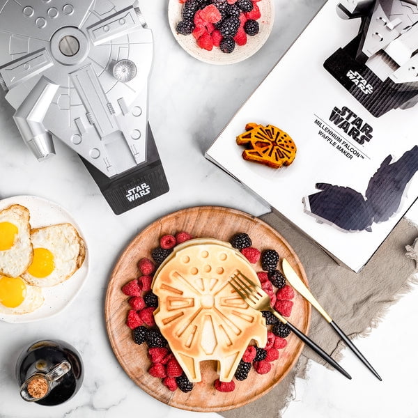 millennium falcon waffle iron