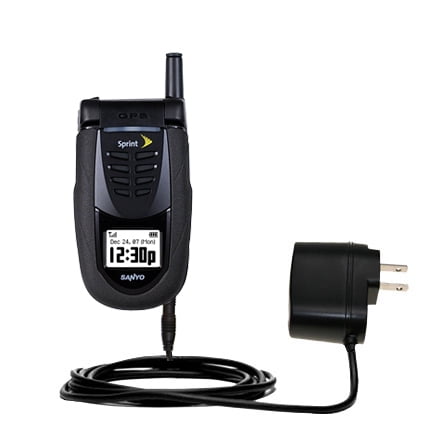Gomadic Intelligent Compact Ac Home Wall Charger Suitable For The Sanyo Scp 7050 High Output Power With A Convenient Foldable Plug Design Uses Ti Walmart Com Walmart Com