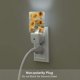 thumbnail image 5 of Fotbe Sunflower Field Art Luz Nocturna LED, Luz de Noche con Sensor de Luz Natural de Anochecer a Amanecer, Se Enchufa a la Pared, Blanco Cálido 0.5W-US, 5 of 7
