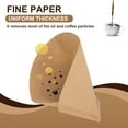 Disposable Coffee Paper Filters for Ninja Coffee Maker, 100 Pcs 4 Cone