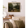 thumbnail image 4 of Drsoum Vintage Farmhouse Wall Art 11x14in Natural Framed Rustic Retro Countryside Scenery Prints Classic Decorations for Living Room Kitchen, 4 of 6