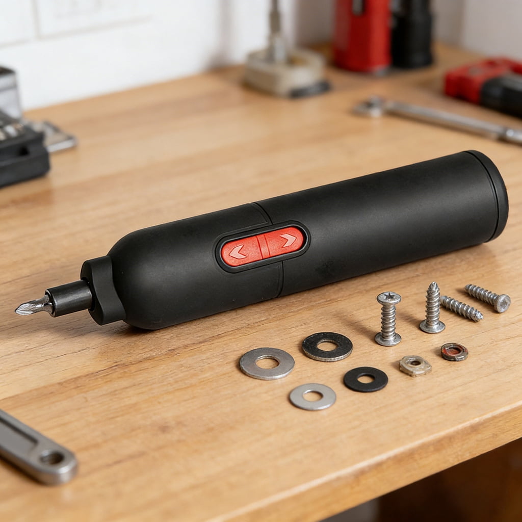 Versatiled Electric Screwdriver Set Includes Various Bits And 3N.m Torqued 1500mAh Rechargeable For Easy Fixing