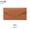 Brown, variant on New RFID anti-scan wallet for both women and men, universal use, with lychee pattern soft leather, long envelope clutch bag