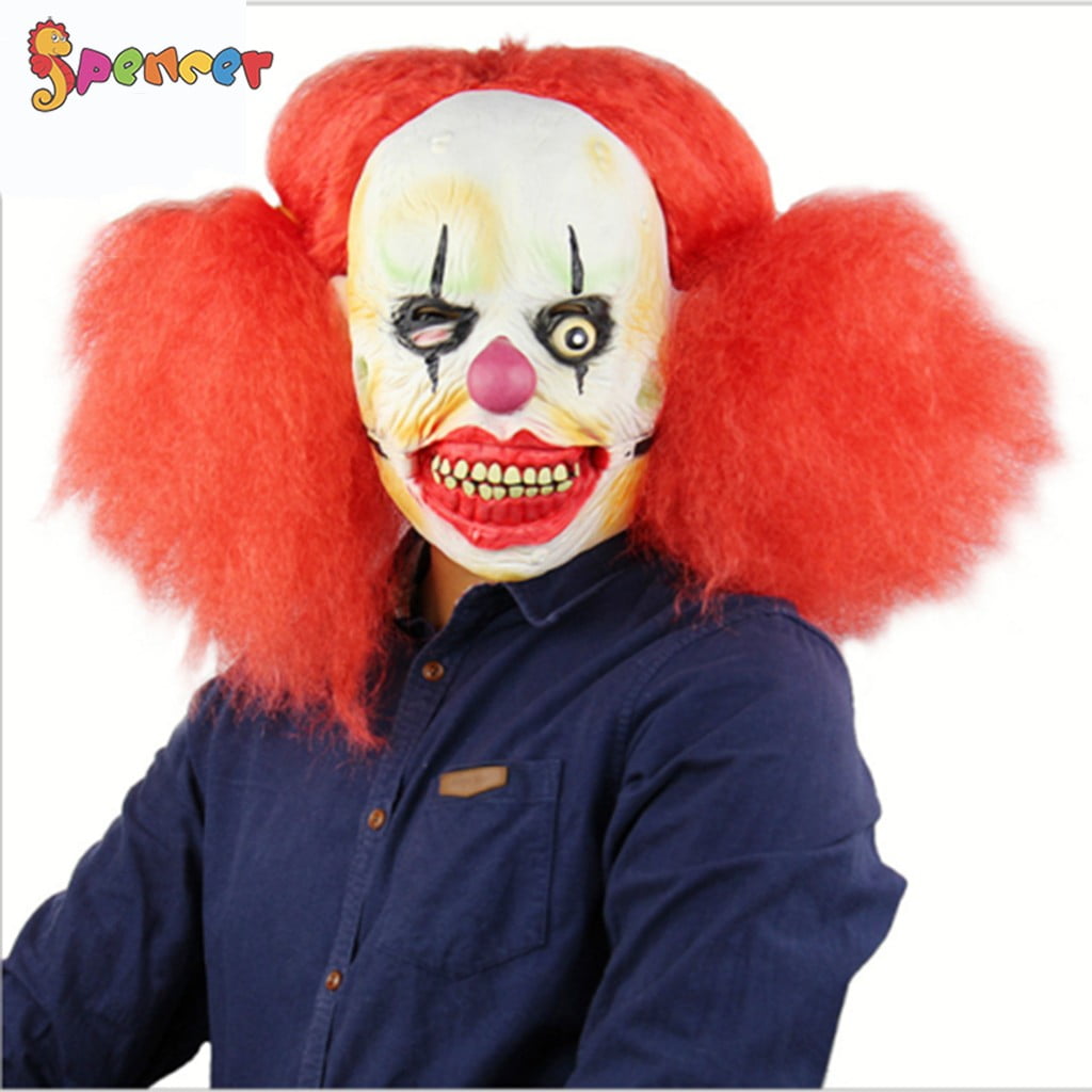 Zombieclown Maske Latex Halloween Horror Zombie Clown 
