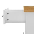 thumbnail image 4 of Crosley Furniture Stella Kitchen Cart In White, 4 of 20