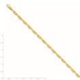 thumbnail image 2 of 14K Yellow Gold bracelet Chain style Fancy 8.5 in 5.1 mm, 2 of 2