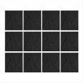 thumbnail image 1 of Paquete De 12 Paneles AcúSticos Autoadhesivos De 11,8 X 11,8 Pulgadas, Paneles De Espuma A Prueba De Sonido (Negro), 1 of 5