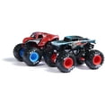 thumbnail image 2 of Monster Jam, Marvel Official Venom Vs. The Amazing Spider-Man Die-Cast Monster Trucks, 1:64 Scale, Kids Toys for Boys and Girls Ages 3 and up, 2 of 8