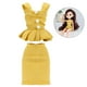thumbnail image 4 of Precioso de Muñeca para Bebé, de Princesa, Accesorios para , Juguetes de Bricolaje 1: 6 para Niños Amarillo Sin Muñeca, 4 of 8