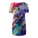 thumbnail image 4 of Fiudx Ofertas de La Semana Blusa de Manga Corta con Cuello Redondo y Estampado de Verano para Mujer, 4 of 4