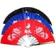 thumbnail image 4 of Ventilador plegable de Acero inoxidable Greeniant Kung Fu Tai Chi compacto negro, 4 of 6
