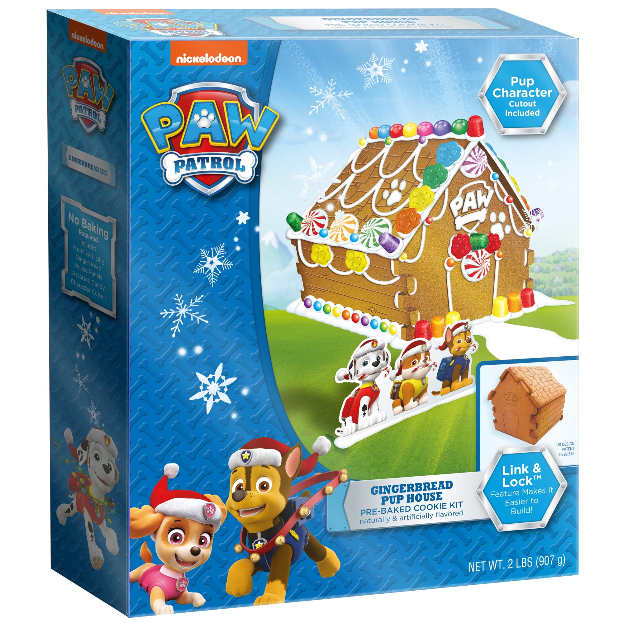 Paw Patrol Gingerbread Dog House Kit 