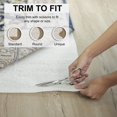 thumbnail image 3 of Mohawk Home Grip Lock Rug Gripper Utility Solid White 10' x 13' 6" Rug Pad Perfect for Kitchen, Living Room, Kid's Room, 3 of 8