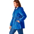 thumbnail image 3 of Woman Within Plus Size Taslon Anorak Jacket With Removable Fleece Lining, 3 of 6