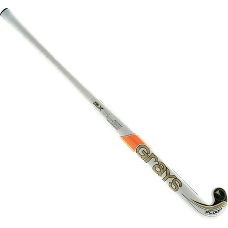 Grays GX6000 Scoop Elite Field Hockey Stick White/Orange