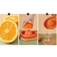 thumbnail image 4 of Exprimidor manual Rojo Verde extractor de jugo portátil pequeño naranja B, 4 of 5
