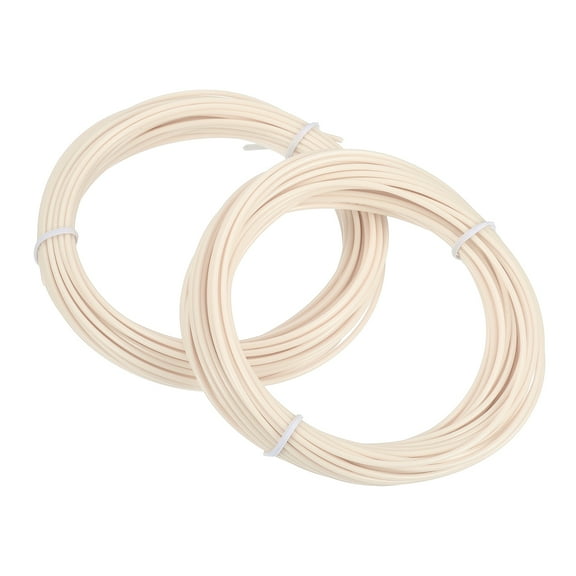 Uxcell 2 Pcs 3D Pen Filament, 1.75mm Dia 33ft Length PLA 3D Printing Pen Filament Refills for 1.75mm 3D Printing Pen, Colour Of Skin
