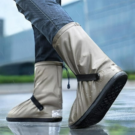 

Waterproof Shoe Covers Rain Shoe Covers Slip Resistance Galoshes Rain Boots Over Shoes for Camping Hiking Fishing