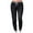 Black, variant on Women's Jeans High Rise Plus Size Bootcut Lace Up High Elastic Washed And Closed Leg Casual Denim Pants