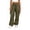 Army Green, variant on Tqcoqu Baggy Cargo Pants for Women, Elastic Dstring Waist with Multi Pocket, Y2K Casual Loose Boyfriends Vintage Streetwear Trousers