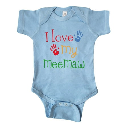 

Inktastic I Love My MeeMaw Gift Baby Girl Bodysuit