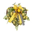 thumbnail image 6 of Mnhhatv Summer & Spring Flower Wreath - Colorful Outdoor Party Decoration, Welcome Sign for Front Door, Wedding or Holiday Decor, Lifelike Appearance, Durable, Suitable for Indoor & Outdoor Use, 6 of 9