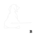 thumbnail image 1 of Funny Dog Moving Tail Car Sticker Window Wiper Decals Dog Sticker Car Rear Sticker Wiper Tail Decals Windshield Interesting, 1 of 6