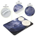 thumbnail image 4 of Yayeee Dish Drying Mat for Kitchen Counter Ultra Absorbent Easy Clean Pad 18x16", Moonlight Mountain, 4 of 7