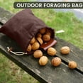 thumbnail image 3 of Camping & Hiking Gear Belt Bag for Foraging and Travel - Pouch suitable for Camping Hiking and Outdoor Adventures, 21.5cmX20cm, Brown, 3 of 9