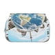 thumbnail image 2 of Easygdp World Travel para Estuche de Lápices con Tapa Flip, Suministros de Oficina y Universidad para Adolescentes y Adultos, 2 of 7