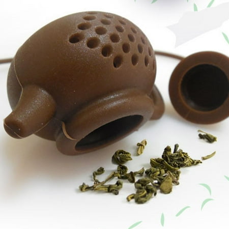 

GXSR Silicone Loose Strainer Reusable Tea Mesh Ball Infuser Leaf Spice Filter