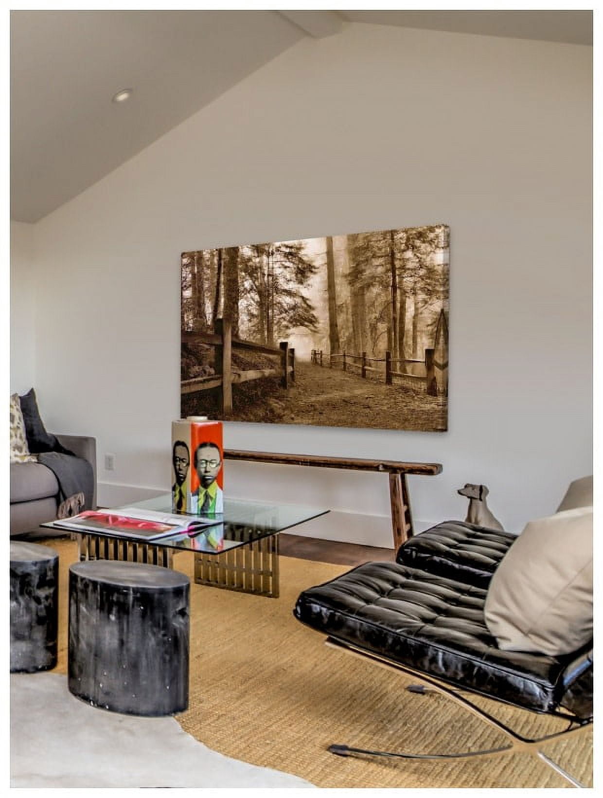 Marmont Hill "Down the Misty Path" Painting Print on Canvas