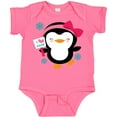 thumbnail image 3 of Inktastic Penguin Girl Snowflakes Girls Baby Bodysuit, 3 of 5