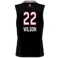 thumbnail image 3 of Unisex GameDay Greats A'ja Wilson Black South Carolina Gamecocks Lightweight Basketball Alumni Jersey, 3 of 4