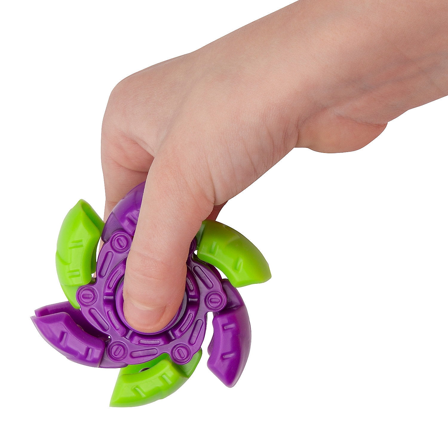 Fun Express Weighted Robot Fidget Spinners - 12 Pieces