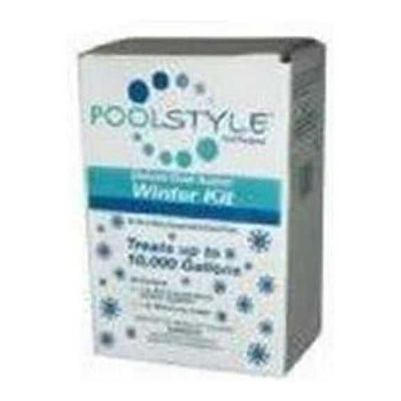 Pool Style Chemicals 33845P 15K gal Deluxe Triple Action Winter Kit, Colorless to Pale Yellow - 6 per Case