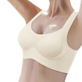 thumbnail image 2 of Kureaily Women's Comfortable Large Thin Sagging Side Breast Beauty Back Shining No Steel Ring Wrapping Bra Womens Push Up Bras, 2 of 4